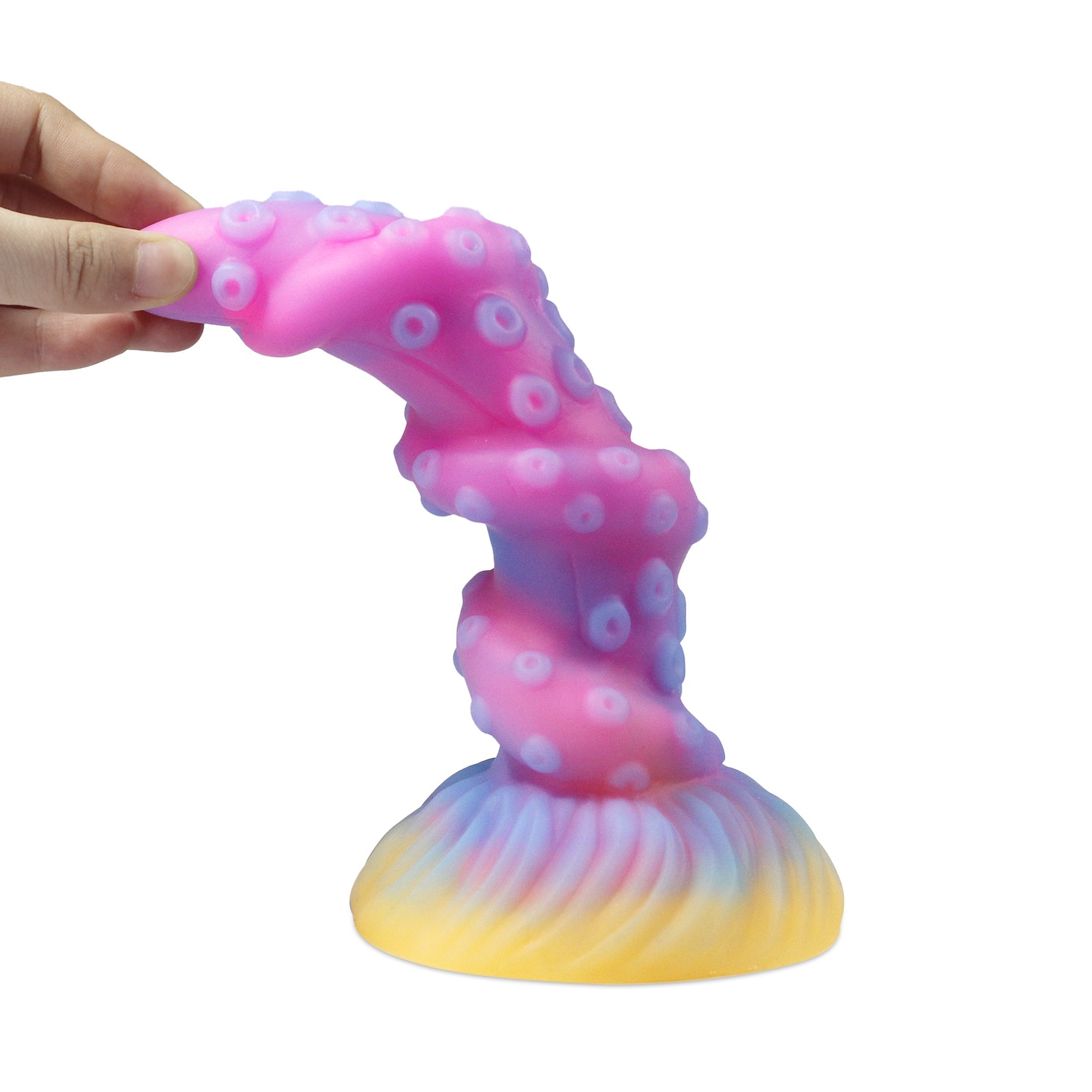 8 Inch Threaded Fantasy Anal Tentacle Dildo