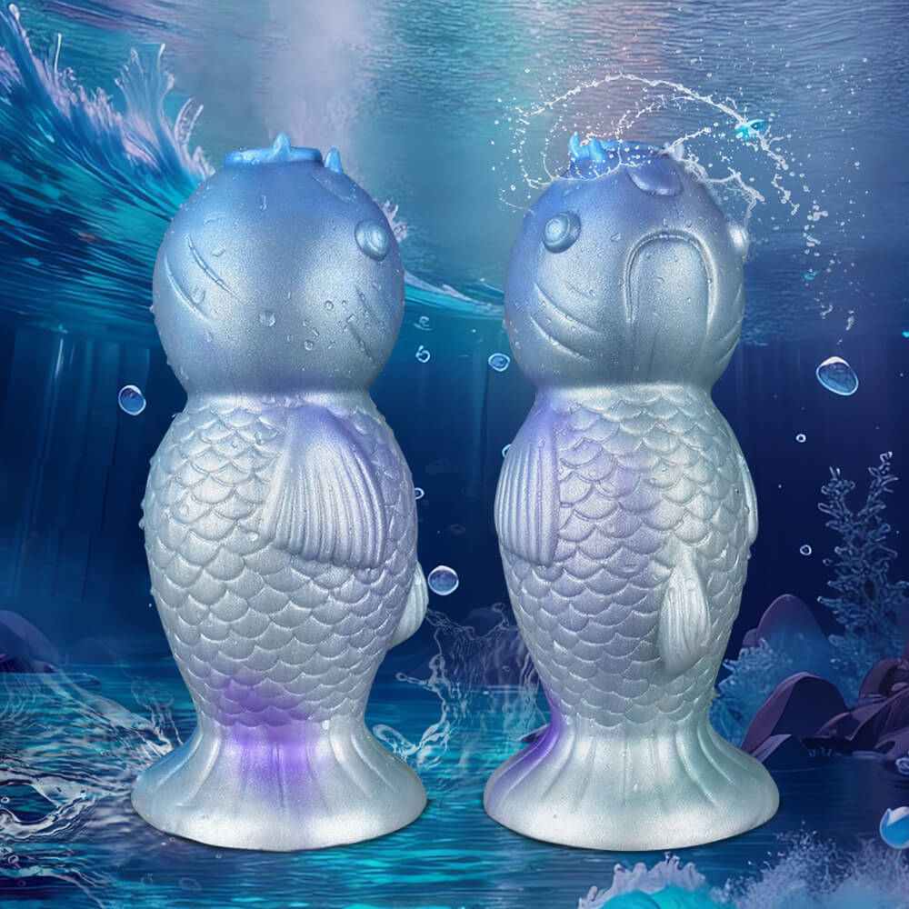 Blue Fantasy Carp Creature Ovipositor Toy
