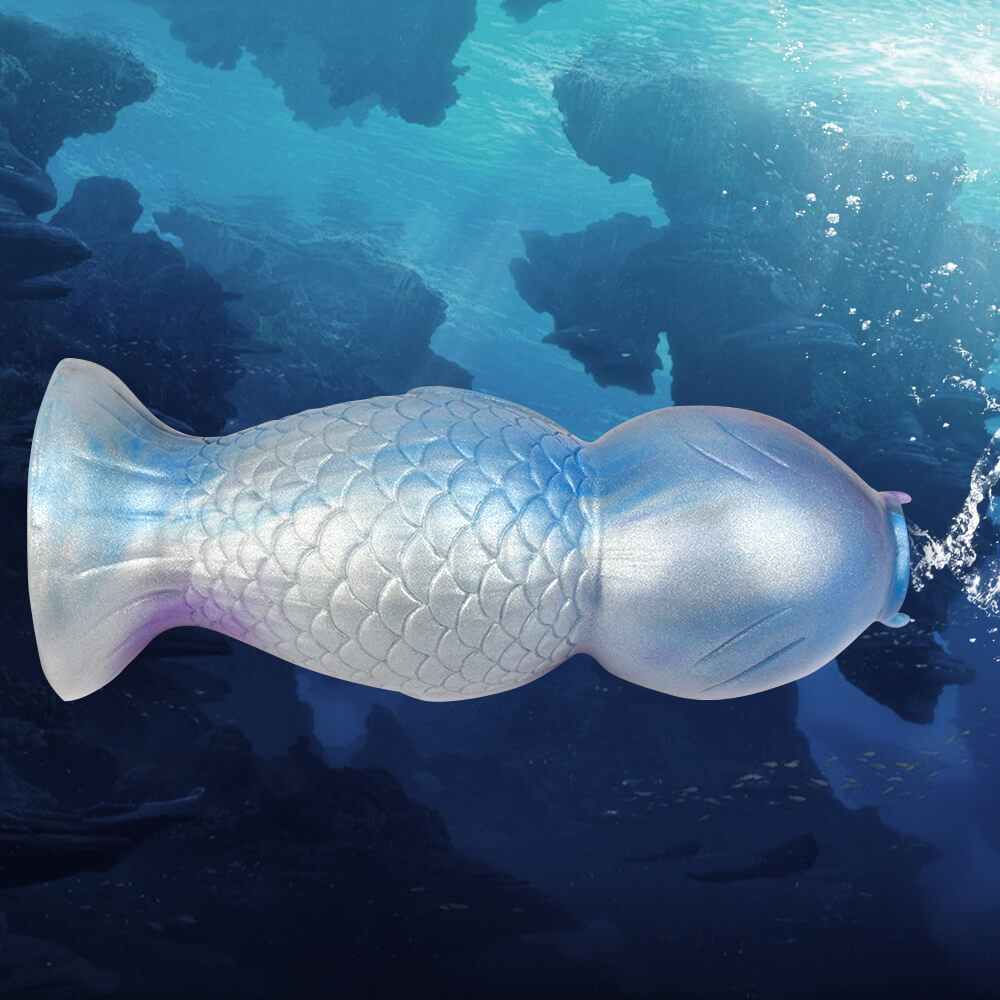 Blue Fantasy Carp Creature Ovipositor Toy