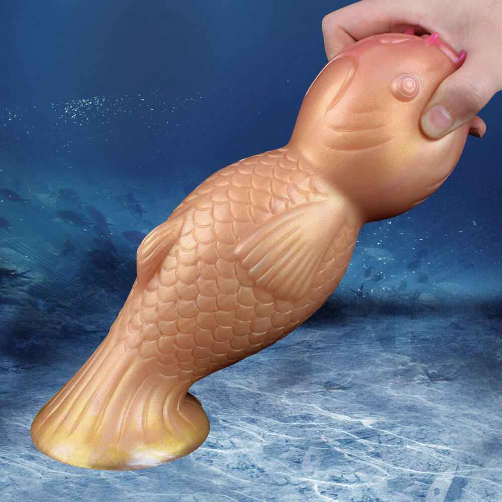 Blue Fantasy Carp Creature Ovipositor Toy