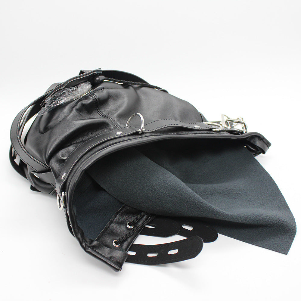 Bondage Sex BDSM Gag Dildo Mask
