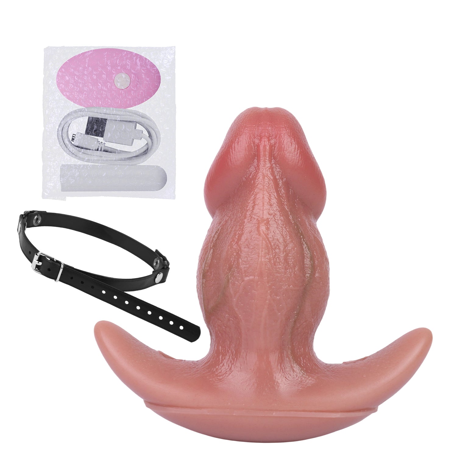 Big Realistic Cock Tail Butt Plug