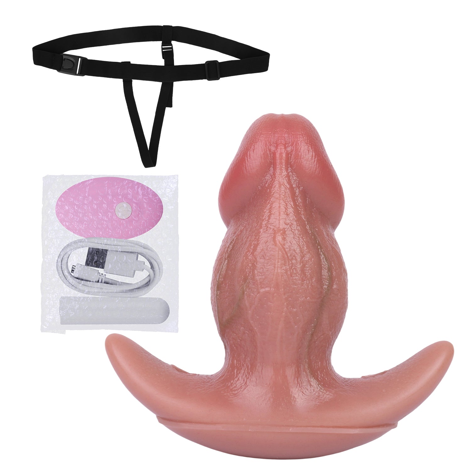 Big Realistic Cock Tail Butt Plug