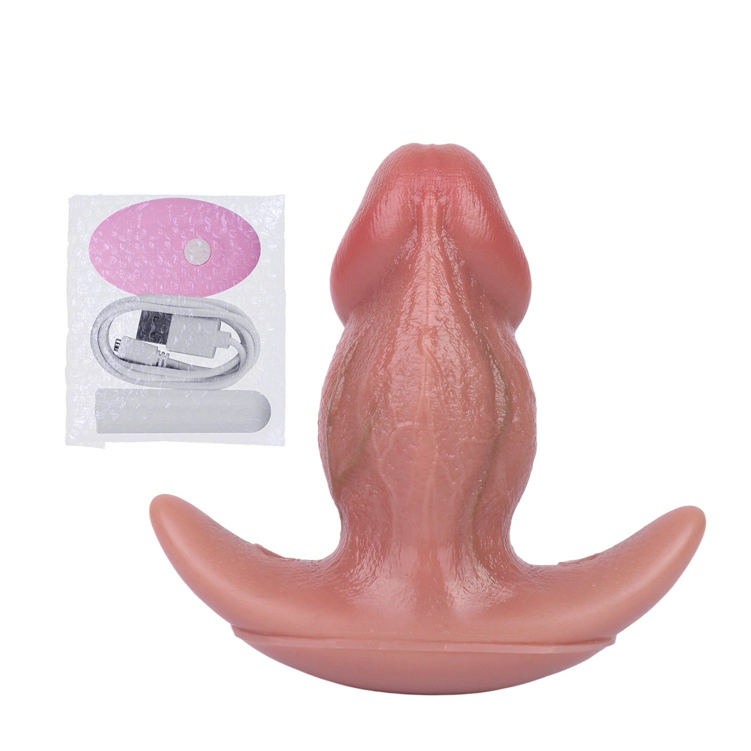 Big Realistic Cock Tail Butt Plug