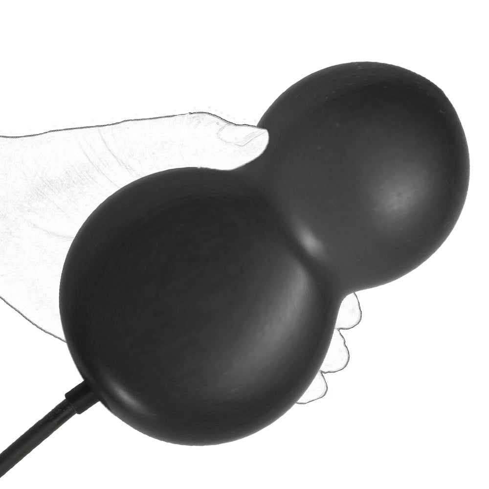 Double Anus Beads Inflatable Butt Plug