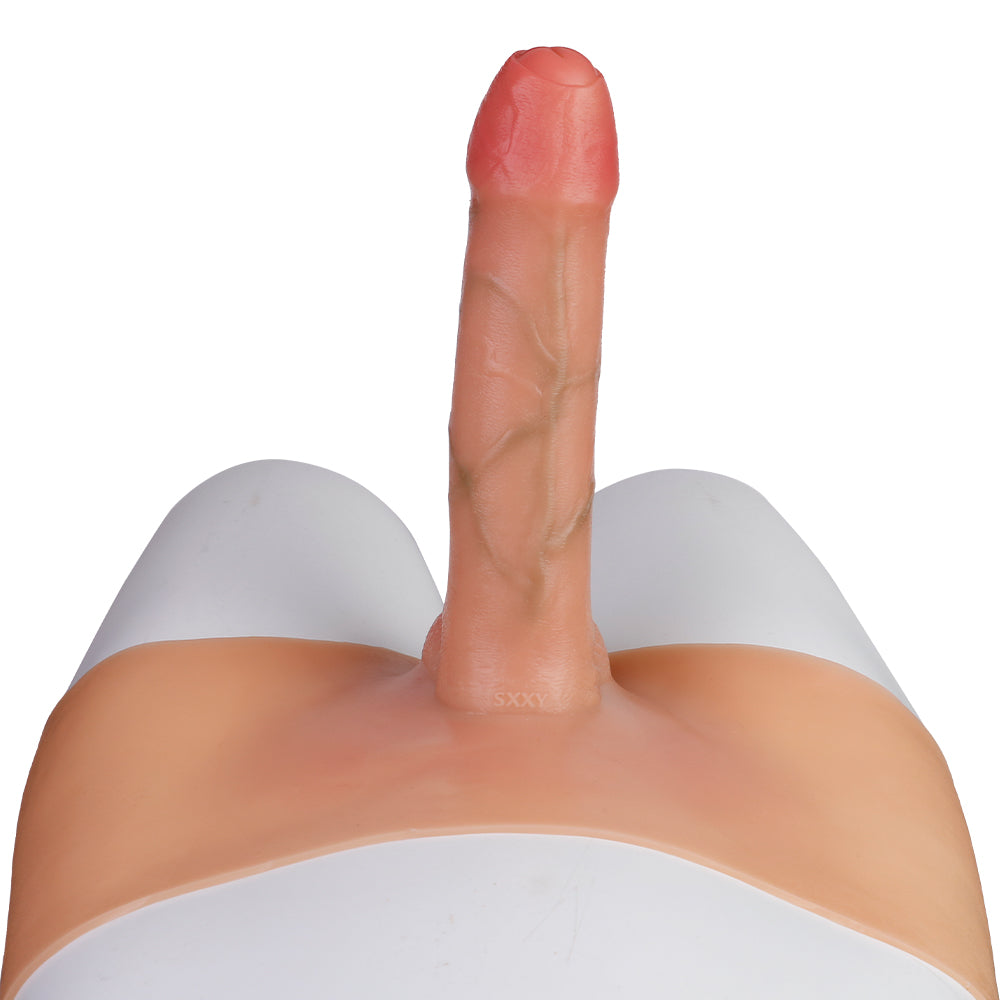 Realistic Silicone Cock Wearable 8 Inch Dildo Pants
