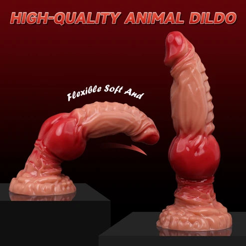 9.8 inch Alien Fantasy Animal Knotted Dildo