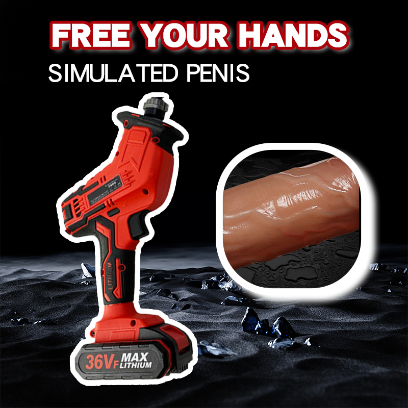 Drill Dildo Sawzall Thrusting Sex Machine
