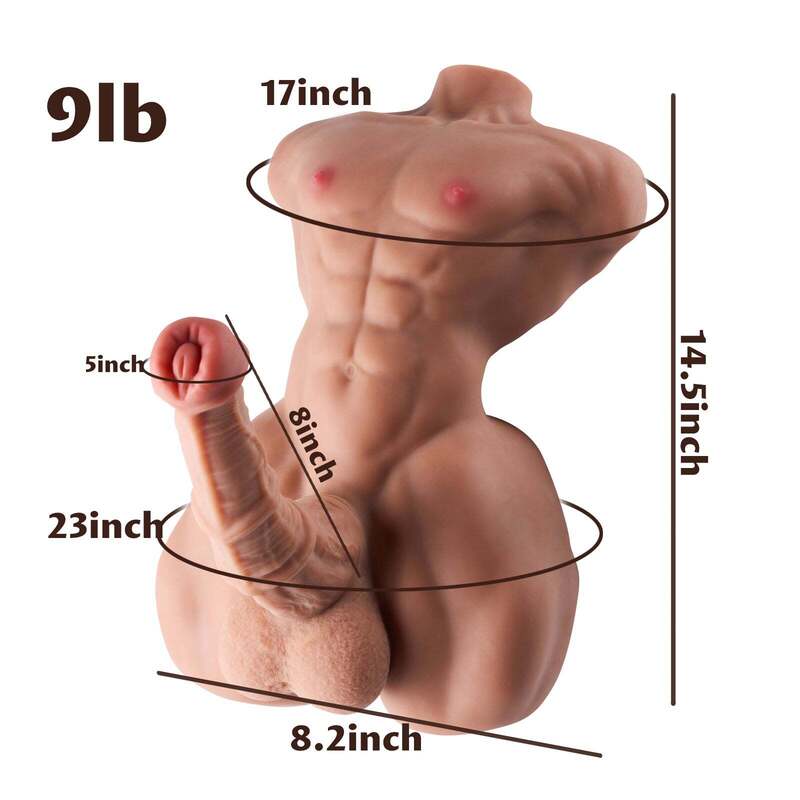 Centaur Realistic Sex Doll Torso Dildo