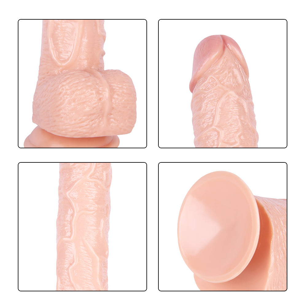 16 Inch Strap On Realistic Big Dildo