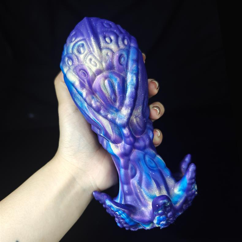 Starry Sky Alien Egg Huge Butt Plug
