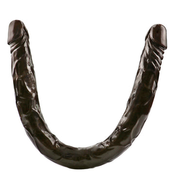 22 Inch Extra Long Brown Double Head Dildo