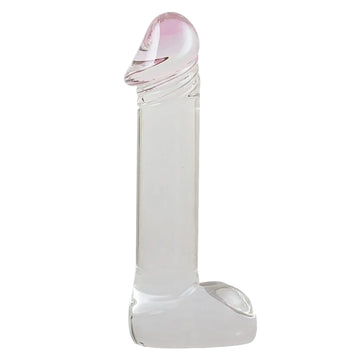 6 Inch Clear Small Glass Dildo