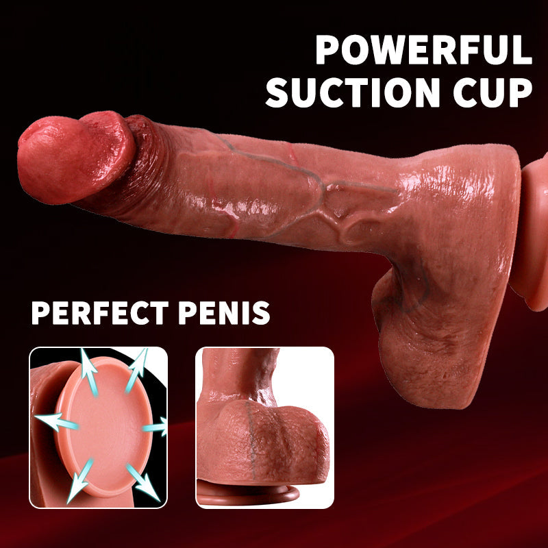 Custom 2 inch diameter Realistic Dildo