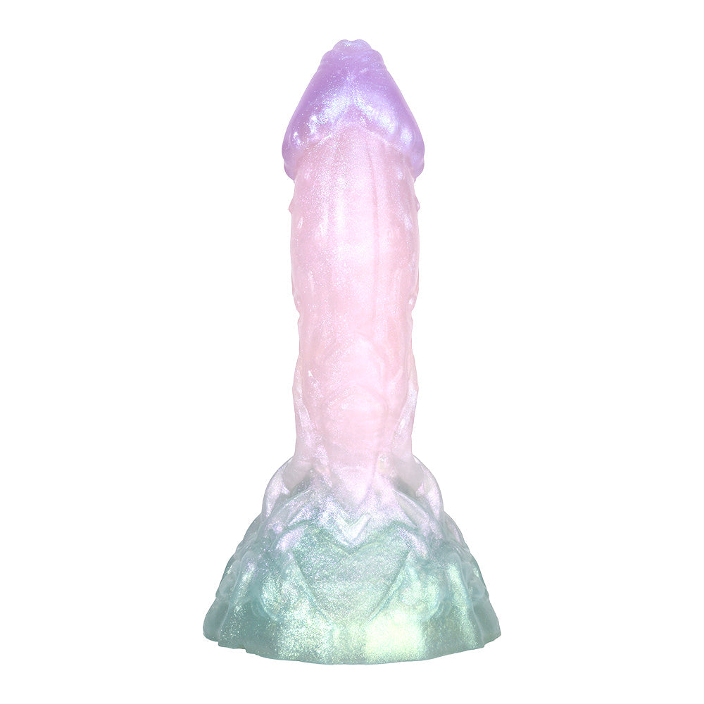 8 Inch Silicone Fantasy Curved Dildo