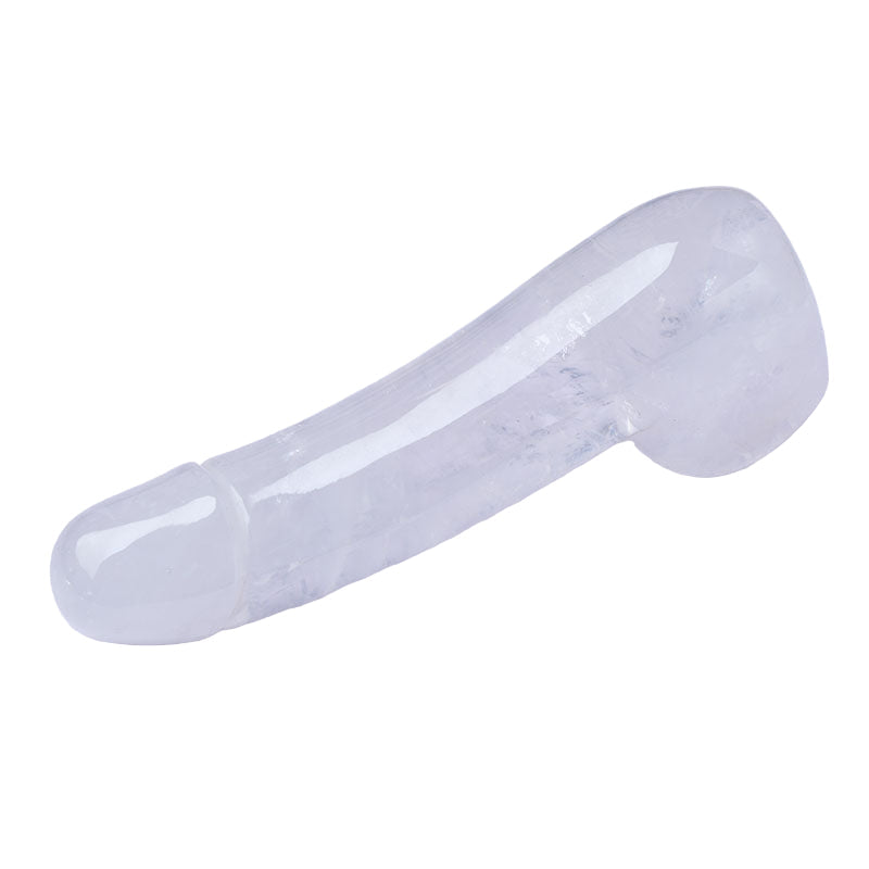 Crystaldildo White Jade Quartz