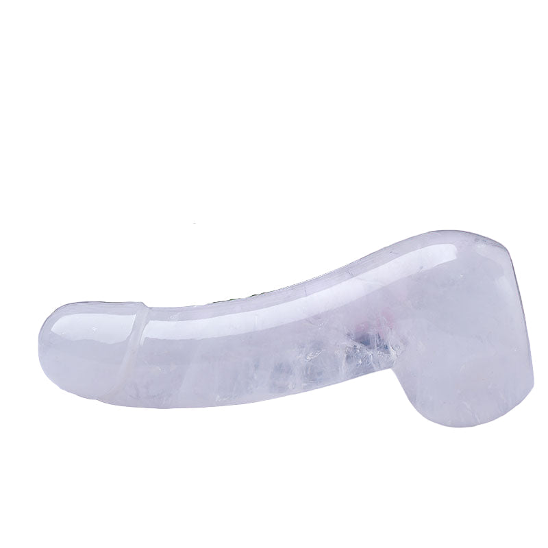 Crystaldildo White Jade Quartz