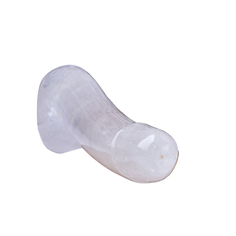 Crystaldildo White Jade Quartz