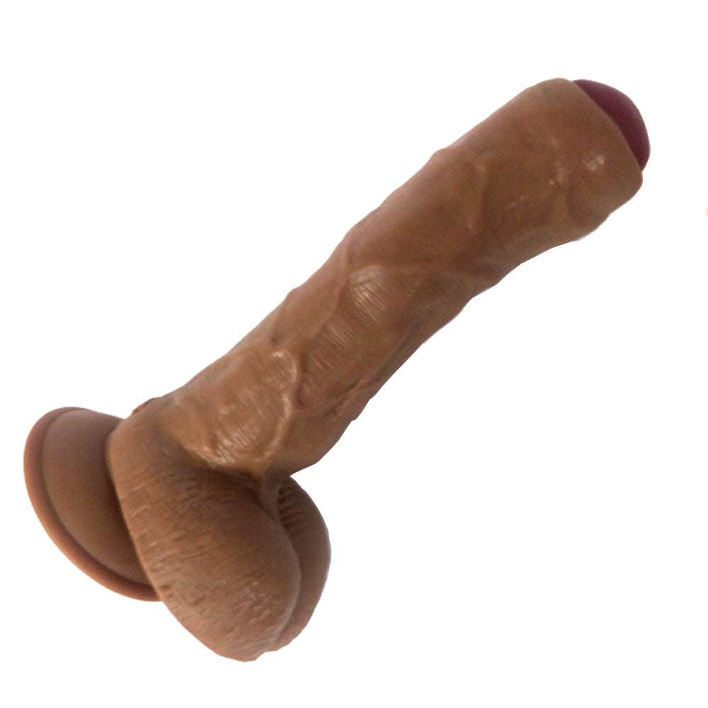 9 Inch Big Realistic Dildo with Foreskin