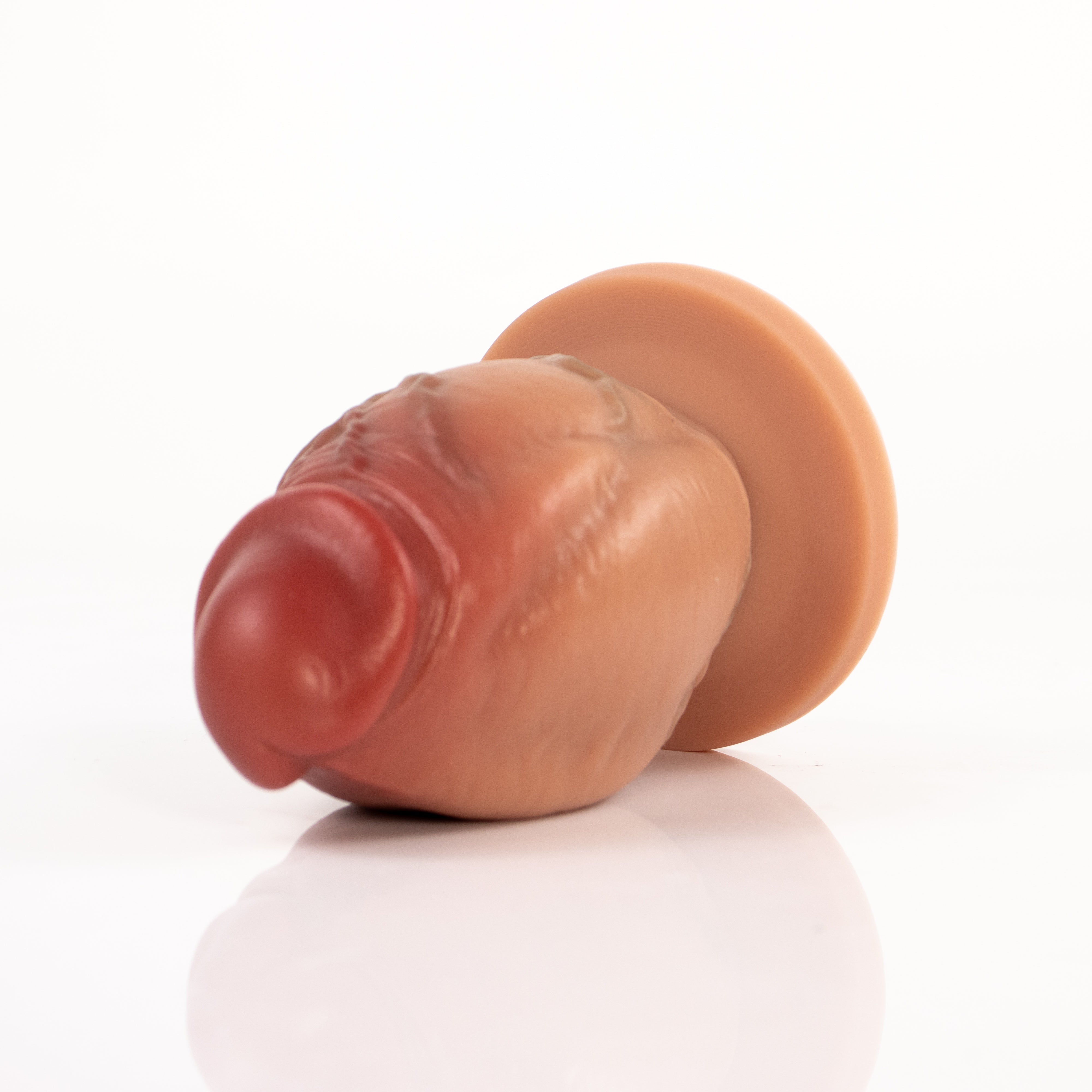 Realistic Big Short Penis Butt Plug