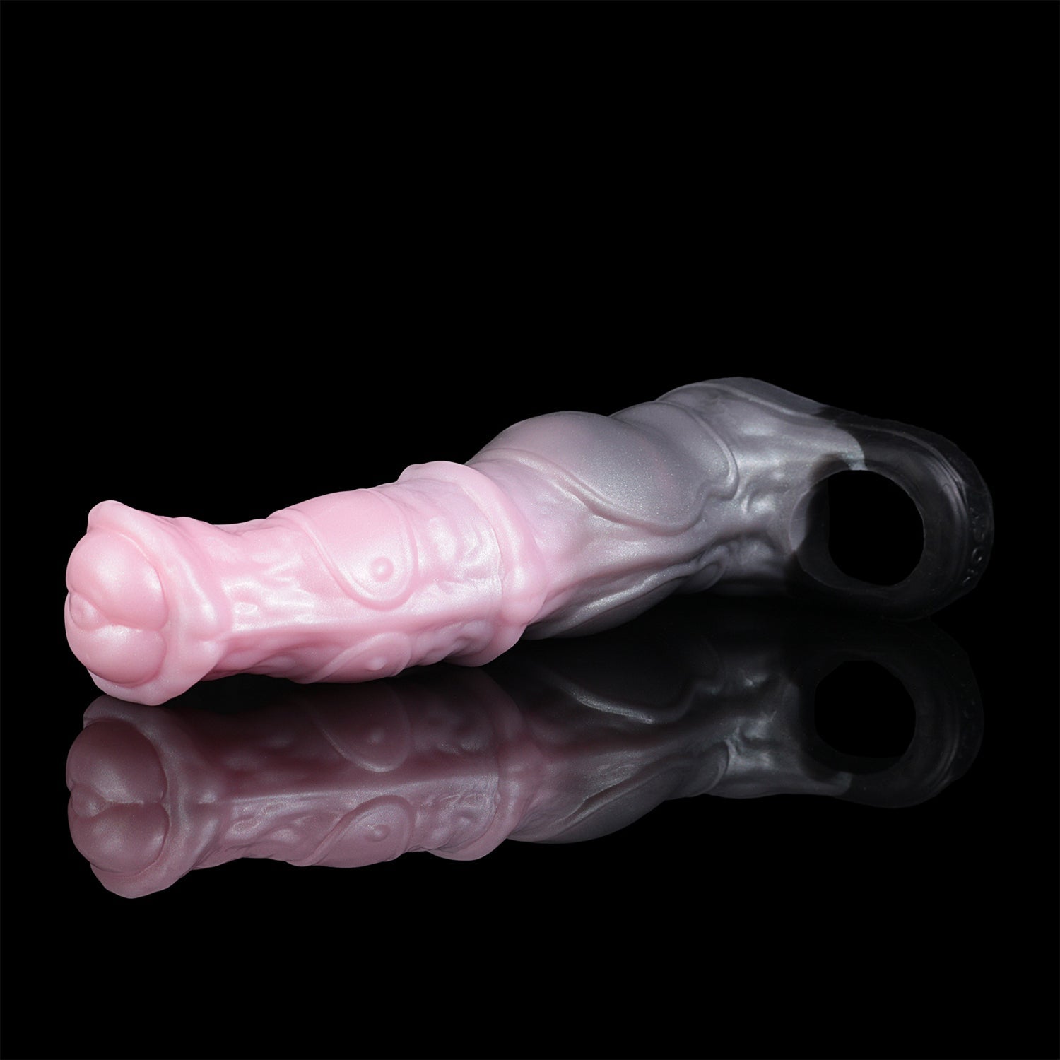 7 Inch Knot Pink Horse Cock Sleeve