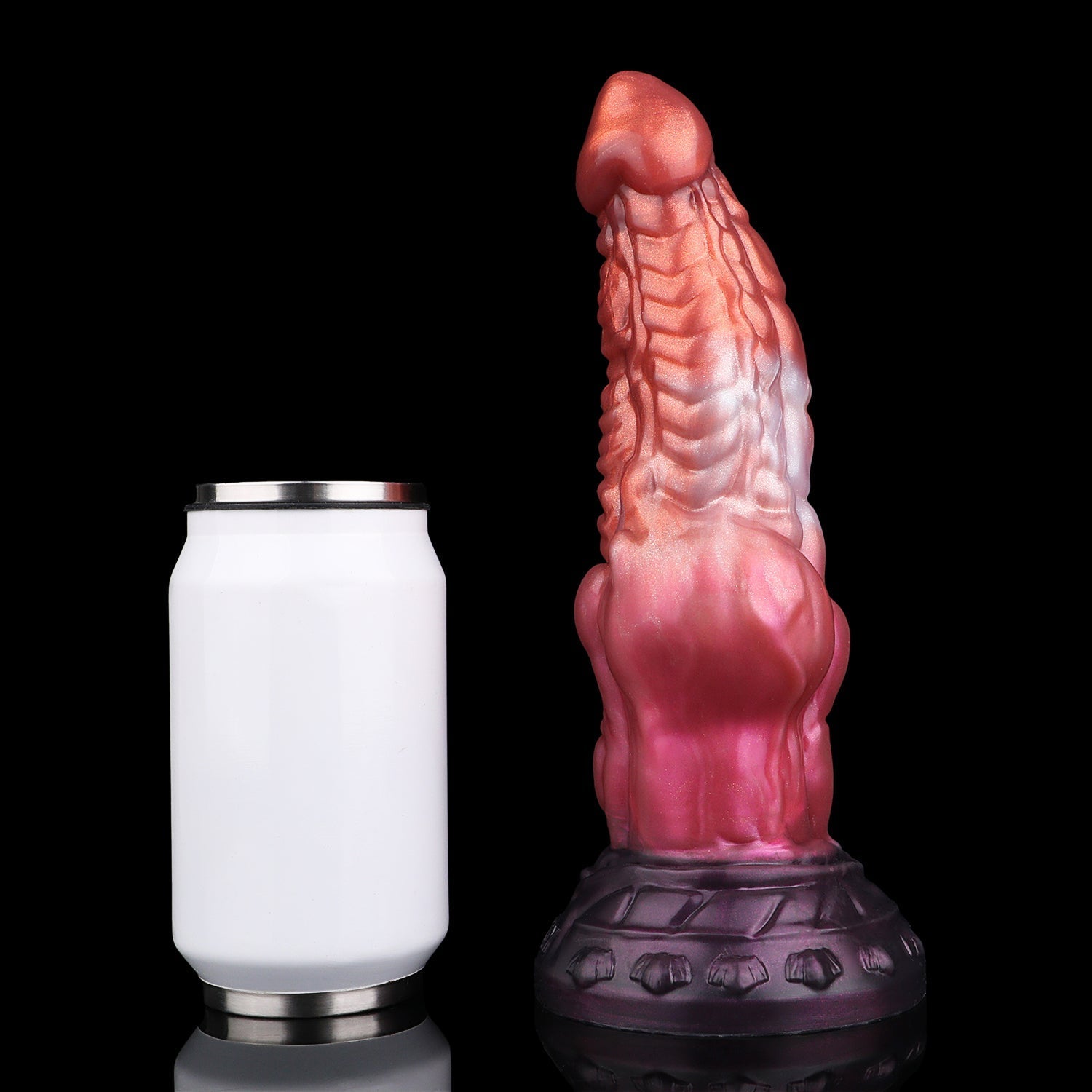 9 Inch Textured Fantasy Knot Dragon Dildo
