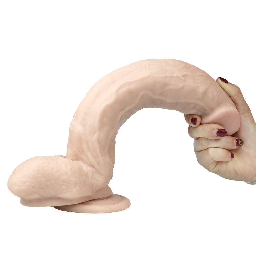 12 Inch Rough Skin Realistic Big Dildo