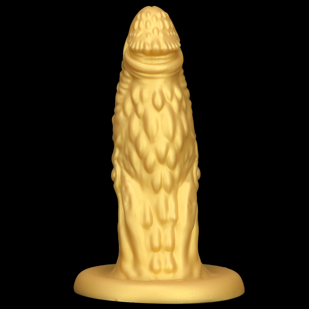 Gros Dildo Gold  13 Inch Dragon Silicone