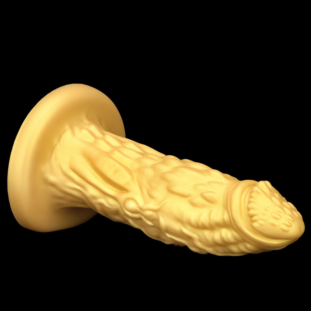 Gros Dildo Gold  13 Inch Dragon Silicone