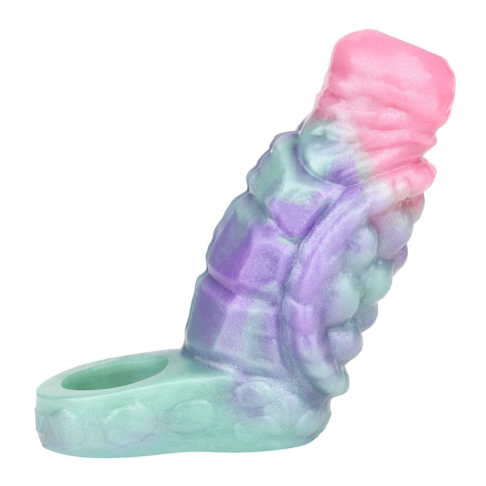 5 Inch Monster Texture Opening Penis Sleeve
