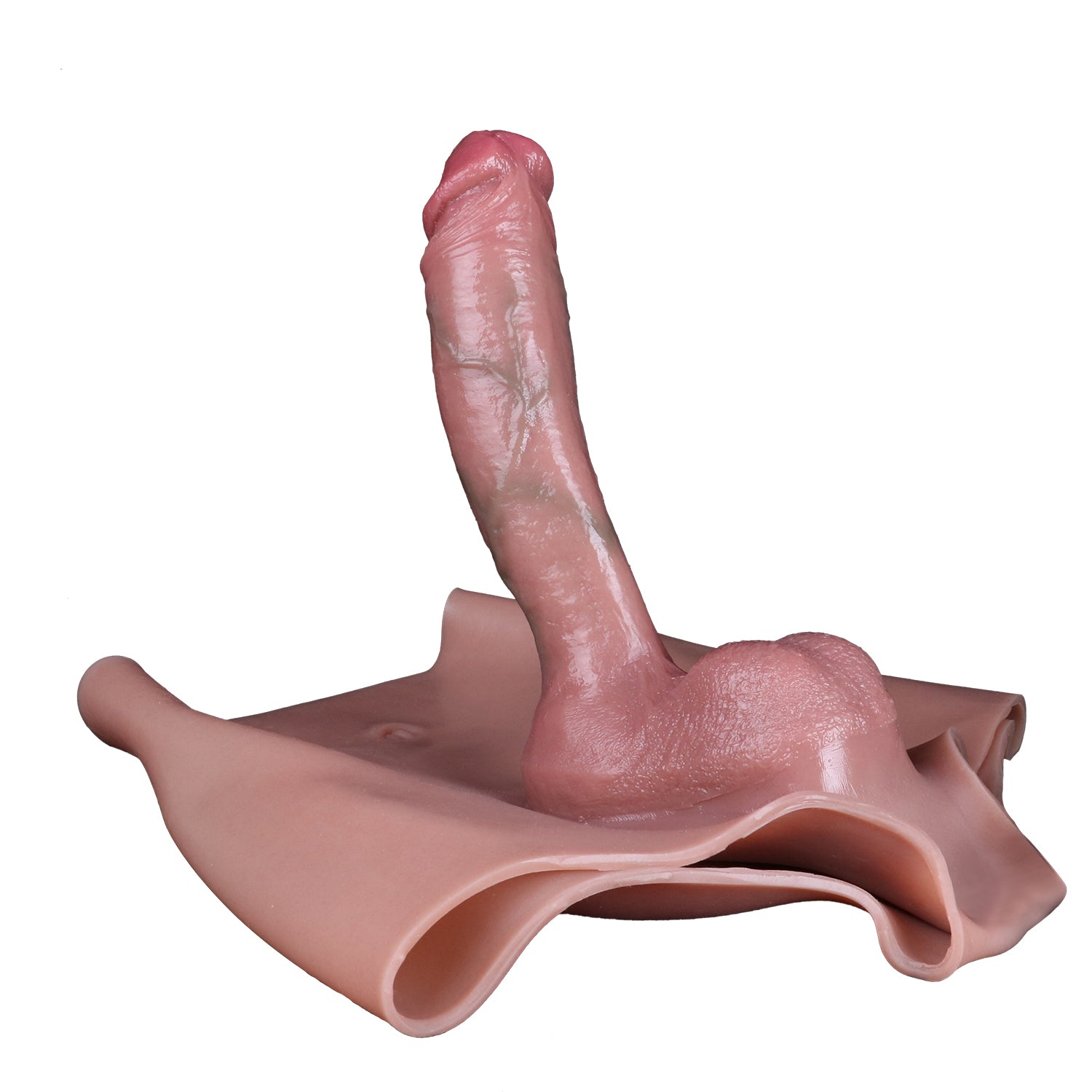 9 Inch Silicone Wearable Hollow Dildo Pants
