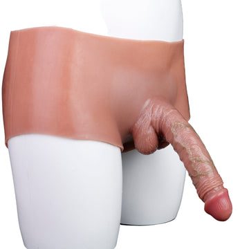 7 Inch Realistic Hollow Penis Strap On Pants