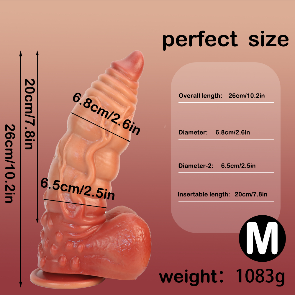 Huge Silicone 11 Inch Monster Dildo