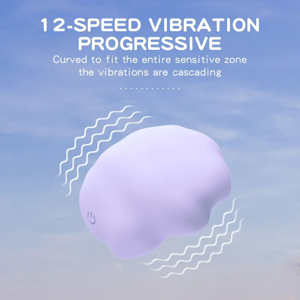Cute Mushroom Female Masturbation Small Vibrator