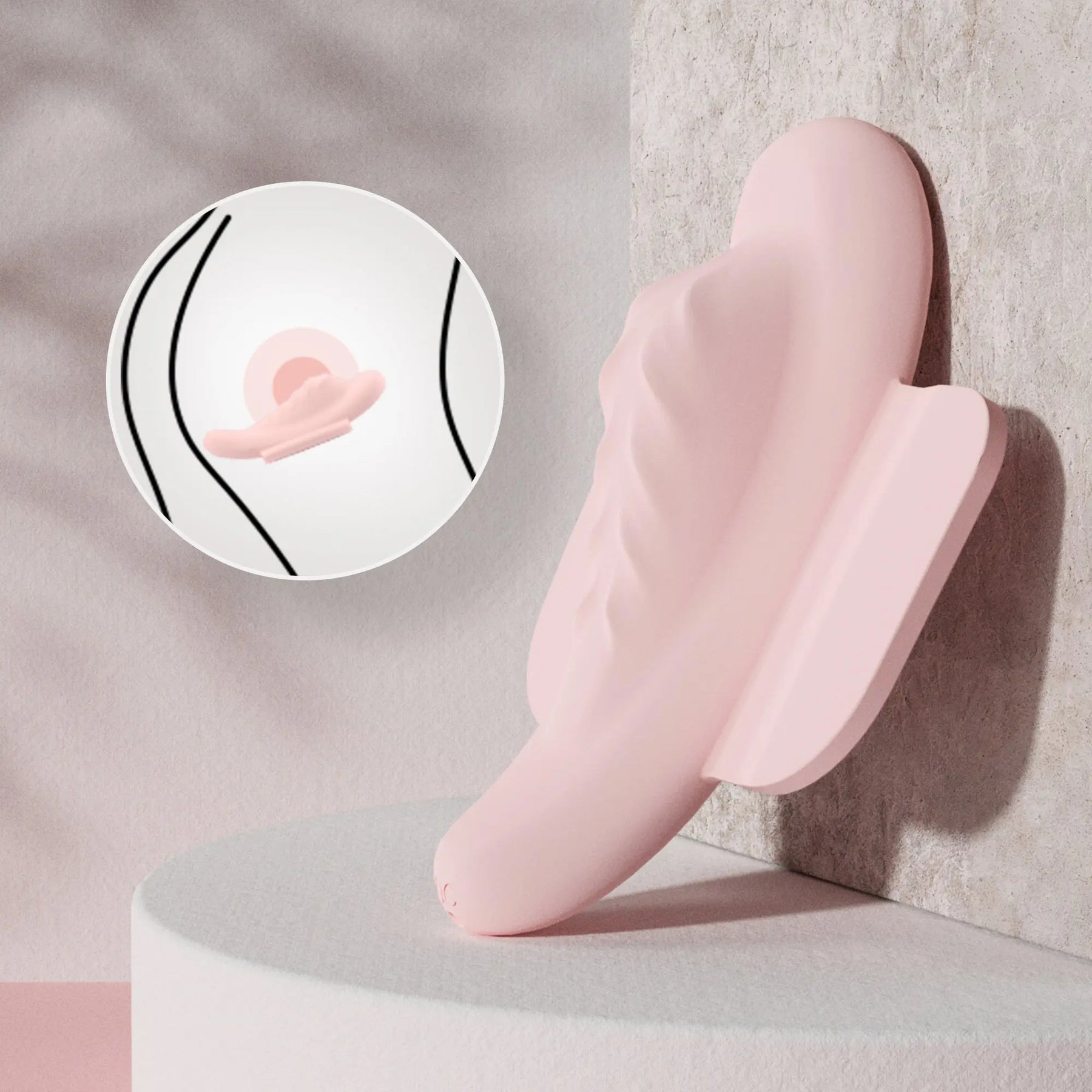 Cute Pink Butterfly Vibrating Panties
