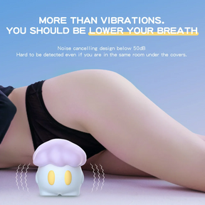 Cute Mushroom Female Masturbation Small Vibrator