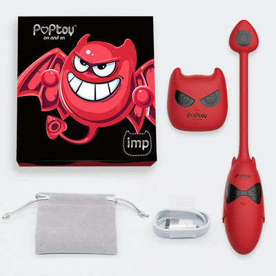 Red Little Devil Remote Control Egg Vibrator