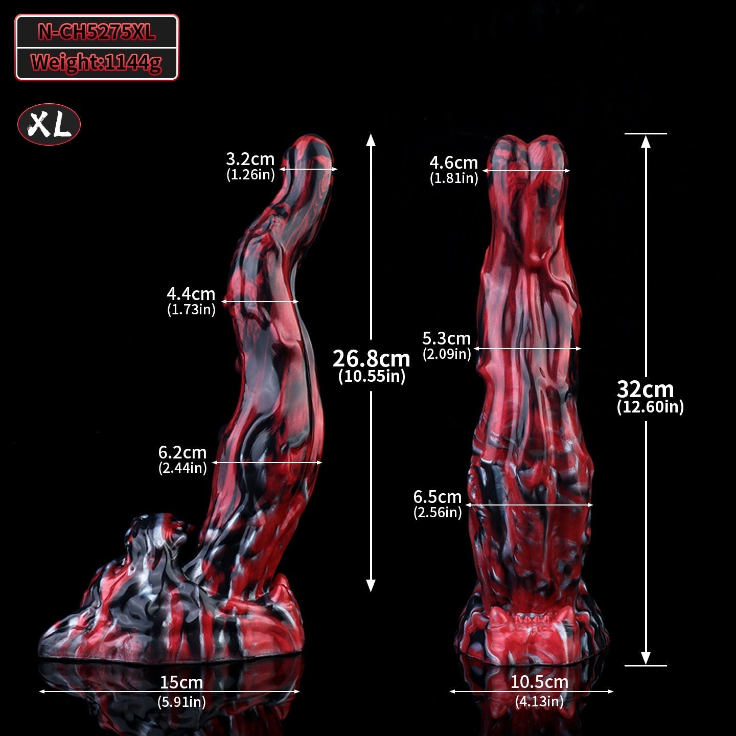 Silicone Custom American Bully Dog Fantasy Dildo