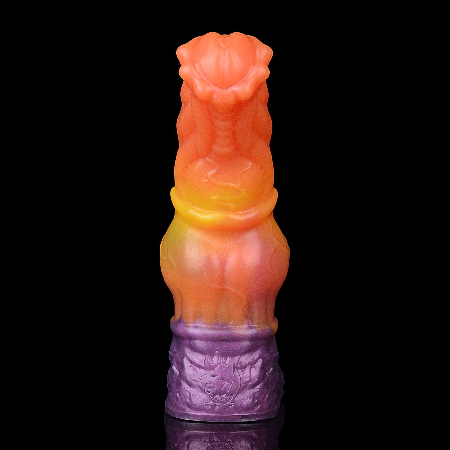 6 Inch Orange Knot Horse Cock Sleeve
