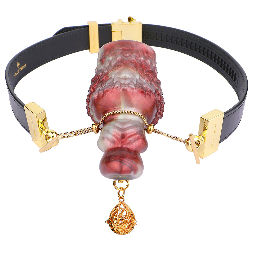 Fantasy Wolf Cock Silicone Dildo Gag