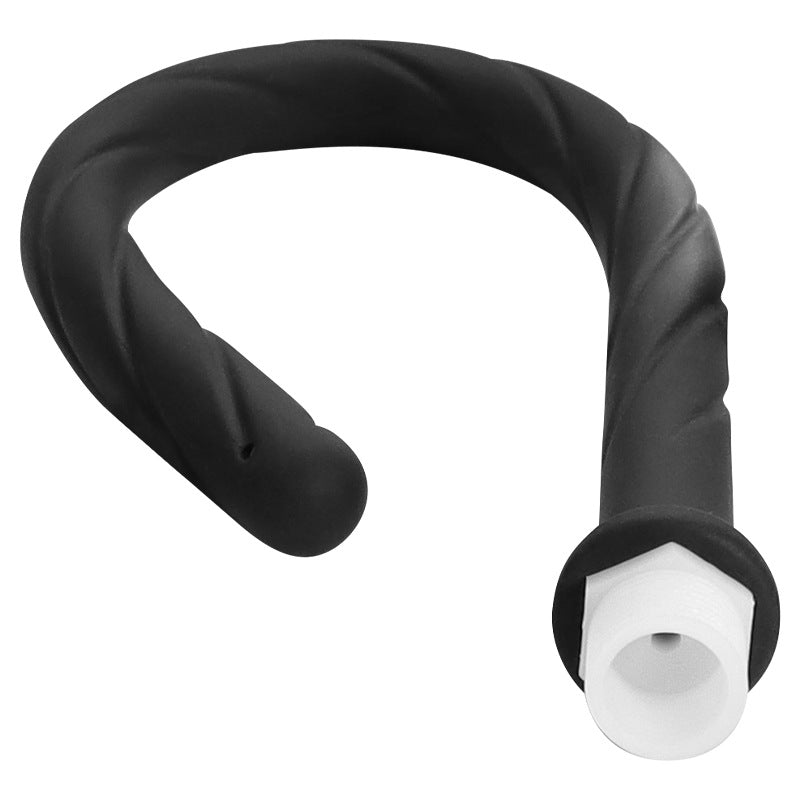 16 Inch Black Shower Anal Irrigator
