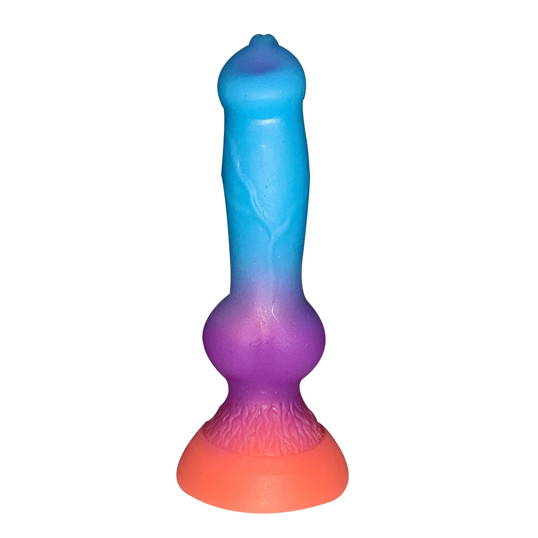 Glow in the Dark Knot Dog Dildo