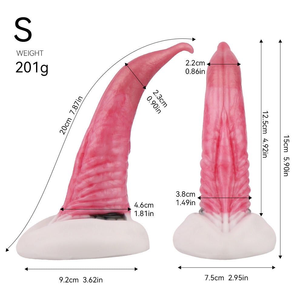 Dolphin Dildo Pink Silicone Fantasy Creature