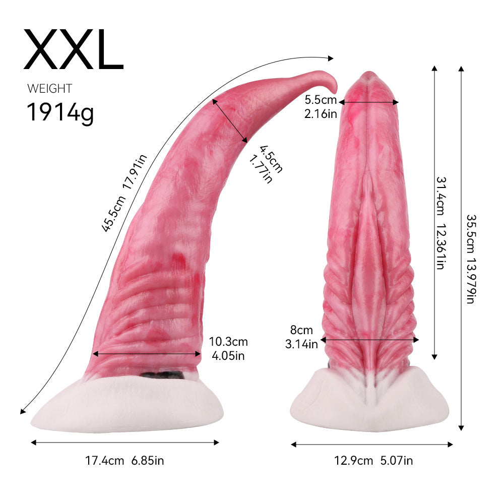 Dolphin Dildo Pink Silicone Fantasy Creature