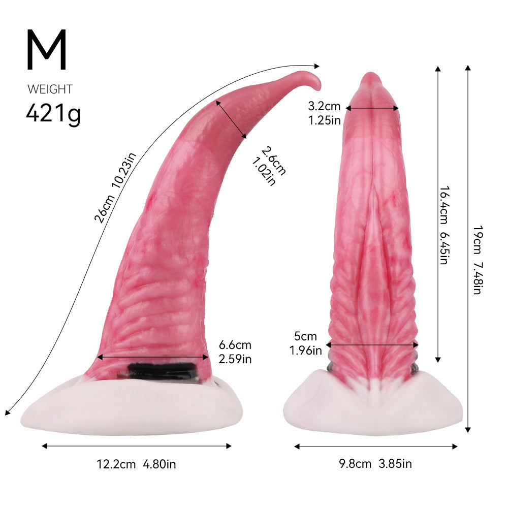 Dolphin Dildo Pink Silicone Fantasy Creature