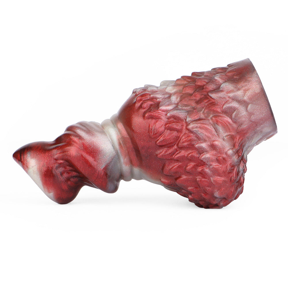 Fantasy Wolf Cock Silicone Dildo Gag