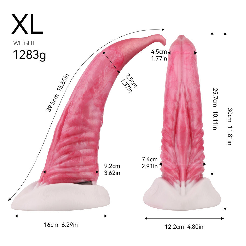 Dolphin Dildo Pink Silicone Fantasy Creature