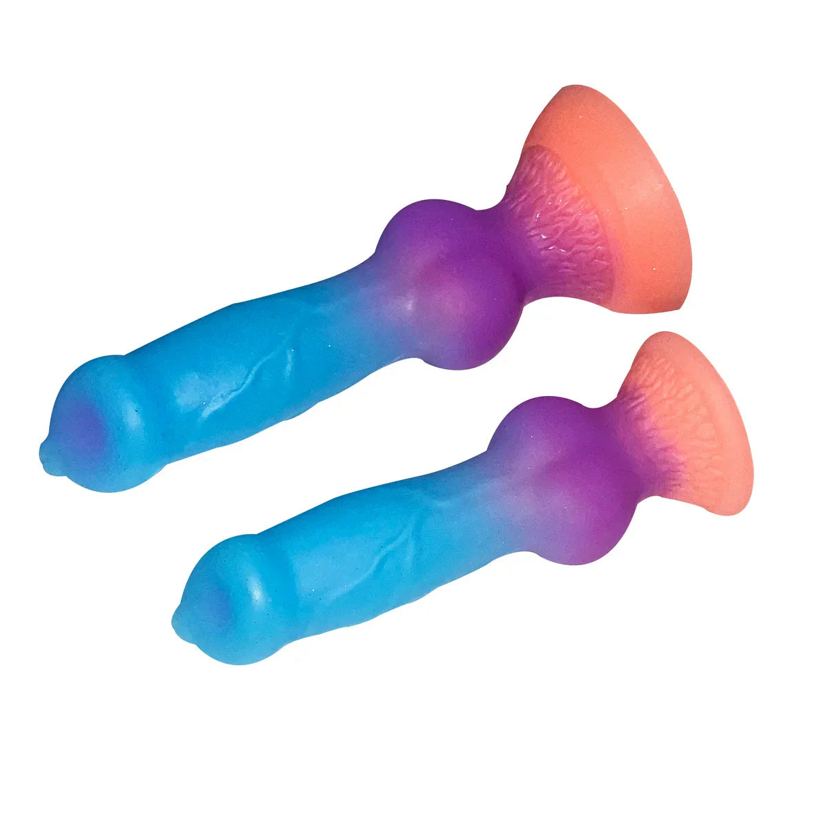 Glow in the Dark Knot Dog Dildo