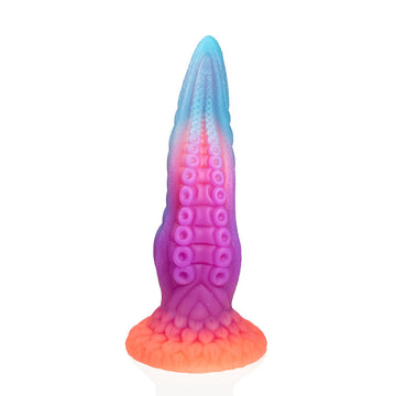 9 Inch Glow In The Dark Fantasy Tentacle Dildo