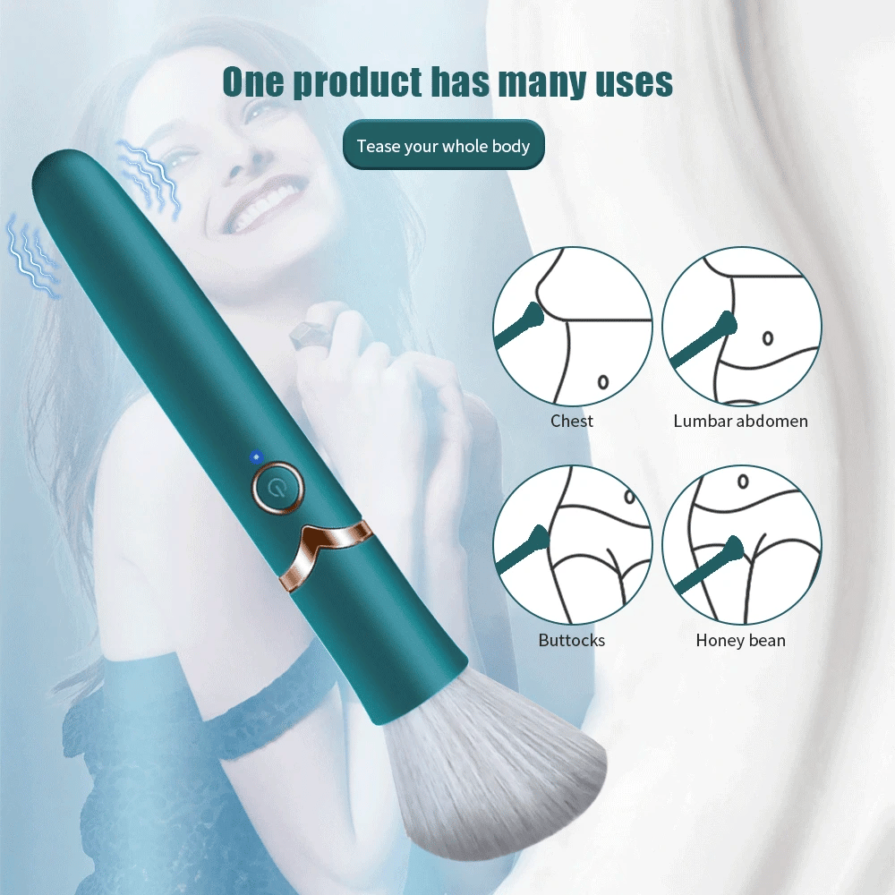 A G Spot Vibrator Disguised As A Makeup Brush
